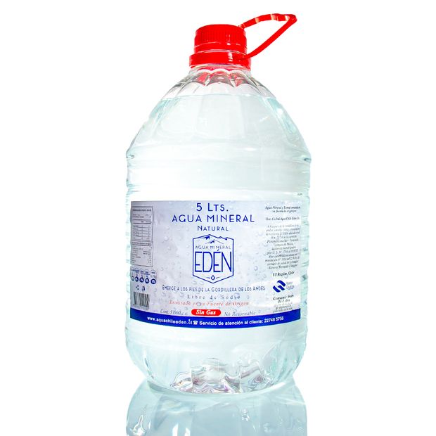 Bidón Edén Sin Gas 5 litros